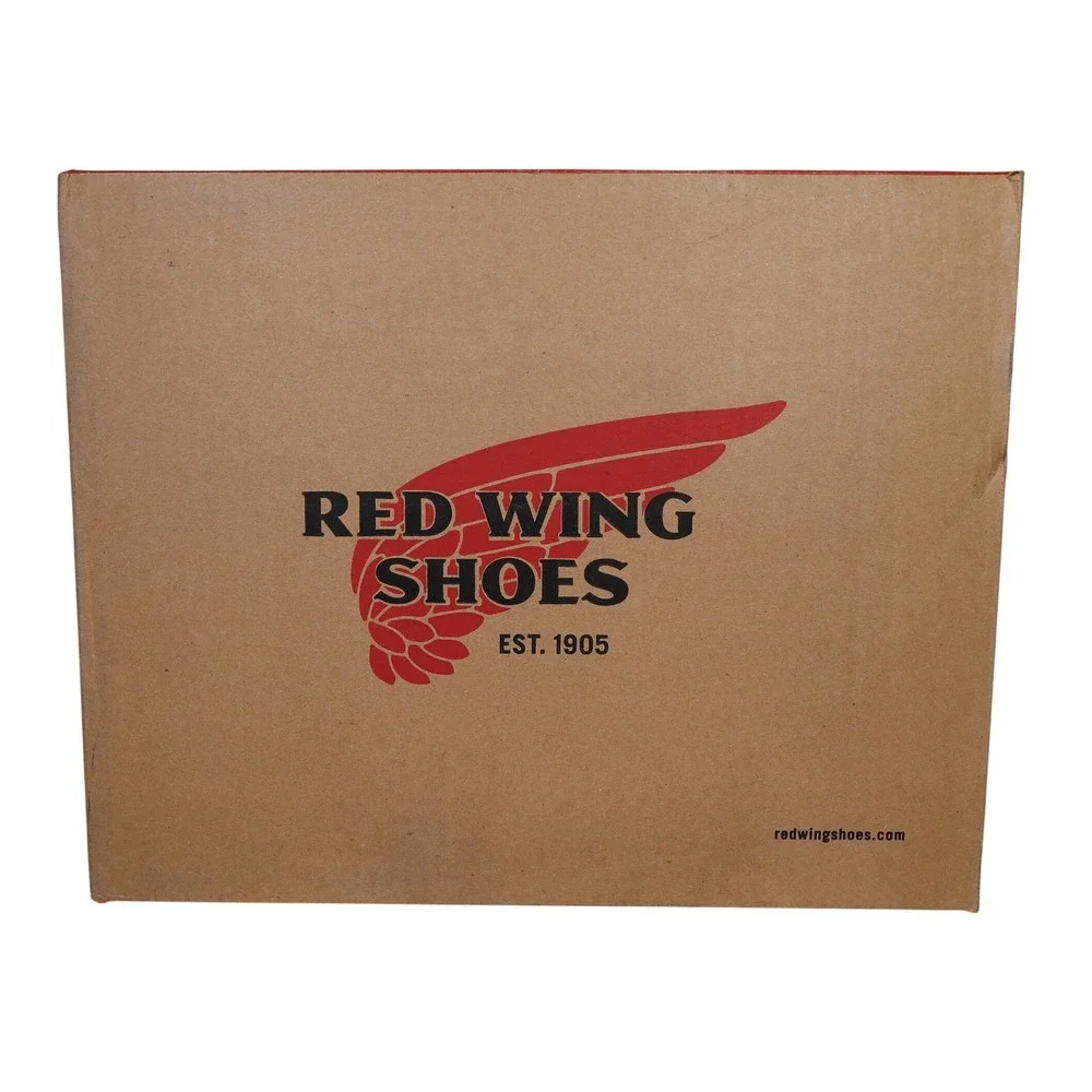 Red Wing 931 Work Boots Mens 9.5 Brown Leather SuperSole USA Made Deadstock